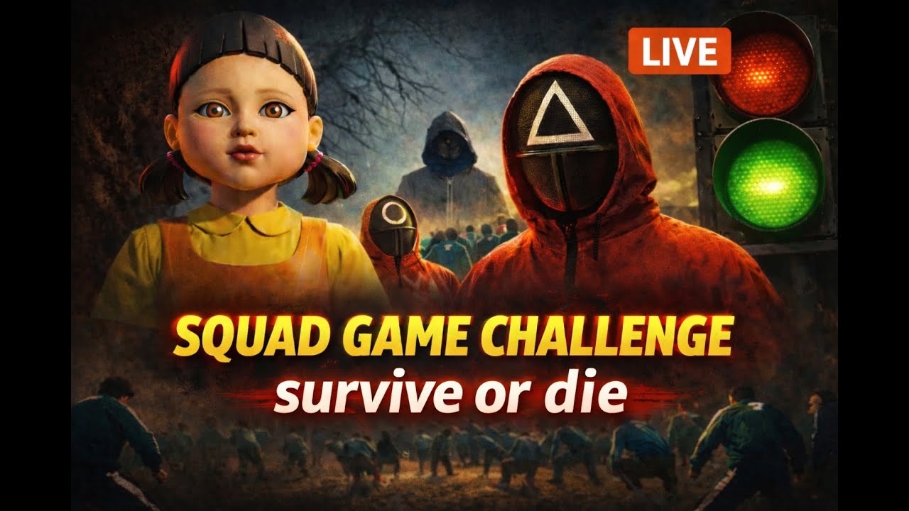🔴 Squid game Live 🎮 || ♥️ Light & 💚 Green Light 👍👍|| Live Gameplay 💌 #live  #shortsfeed   #shorts