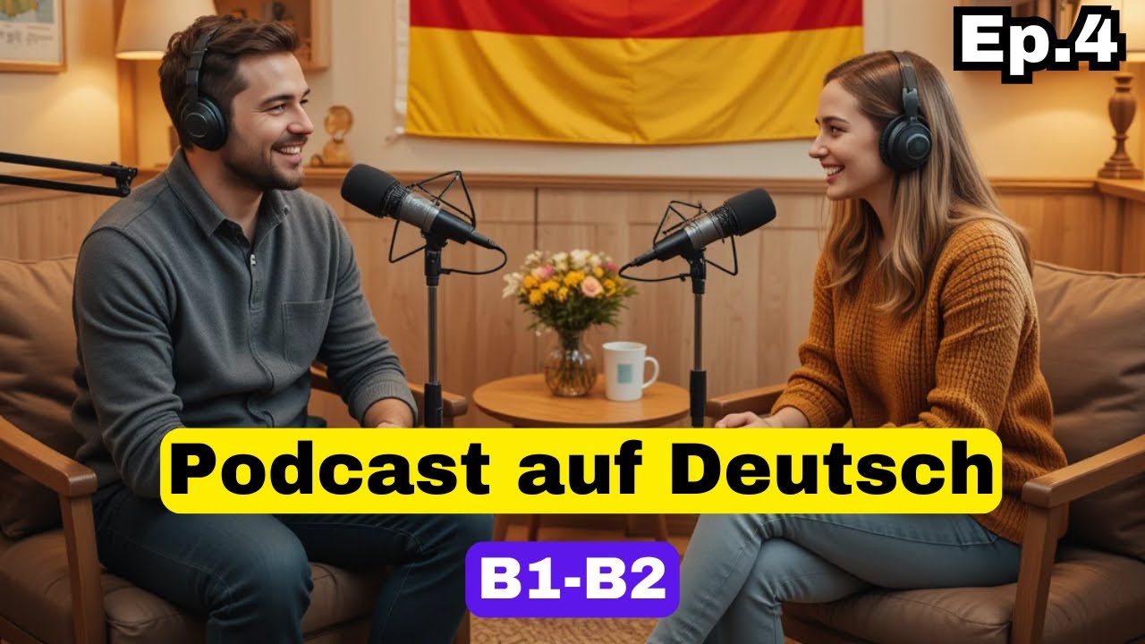 Podcast auf Deutsch B1 - B2 | Episode 4