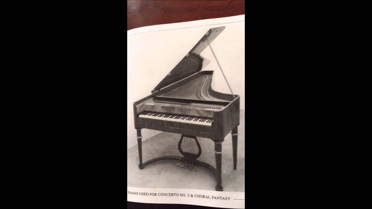 Beethoven - Choral Fantasy in C minor, Op. 80 - Alt intro 1 (Robert Levin, fortepiano)