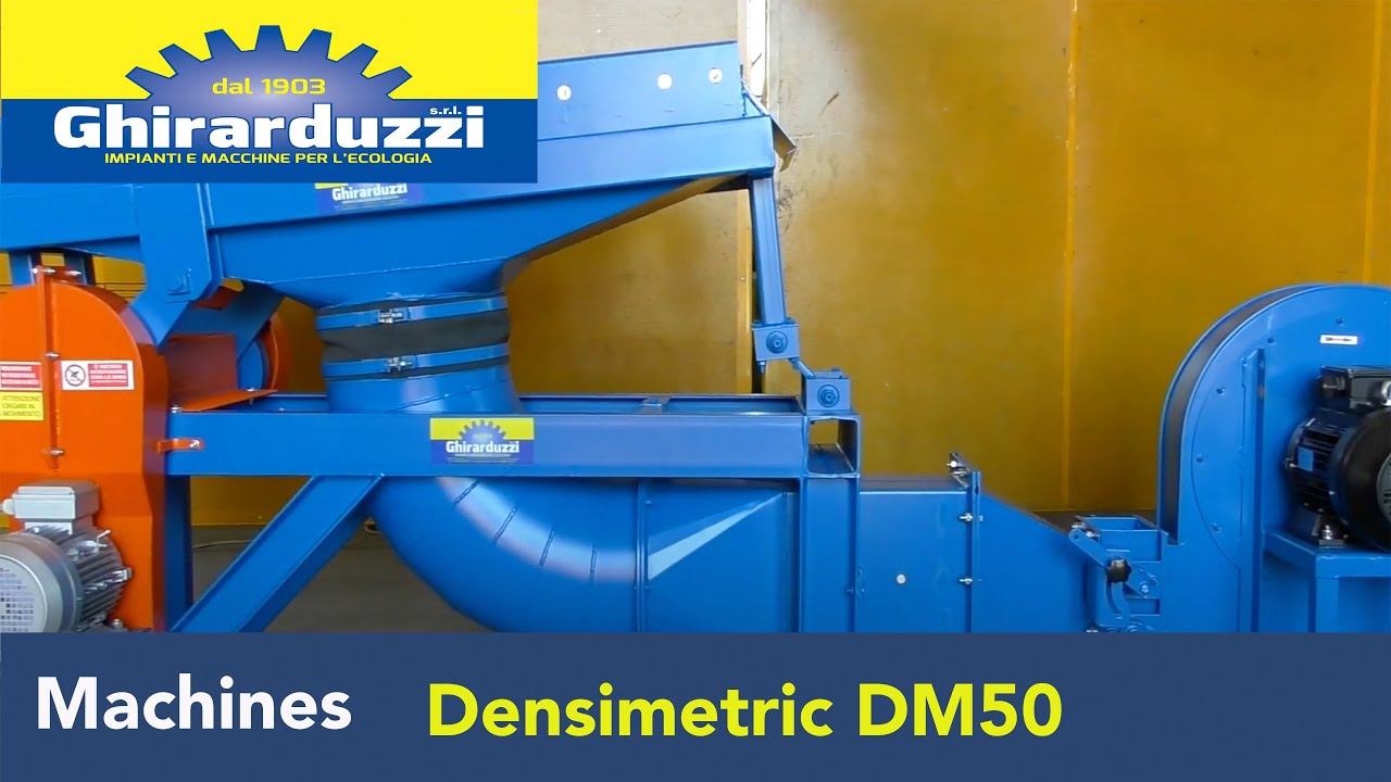 GHIRARDUZZI - Separatrice densimetrica DM50
