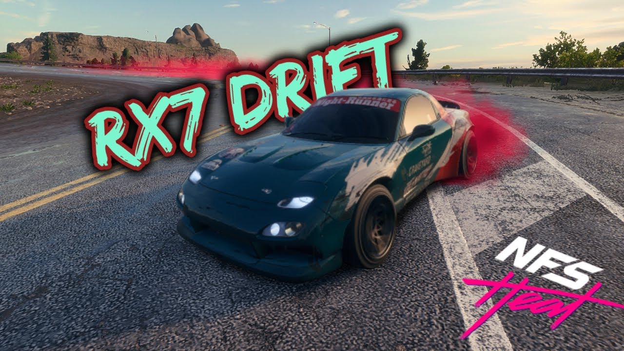 NFS HEAT - MAZDA RX7 Drift Build (для более лёгких дрифтов)