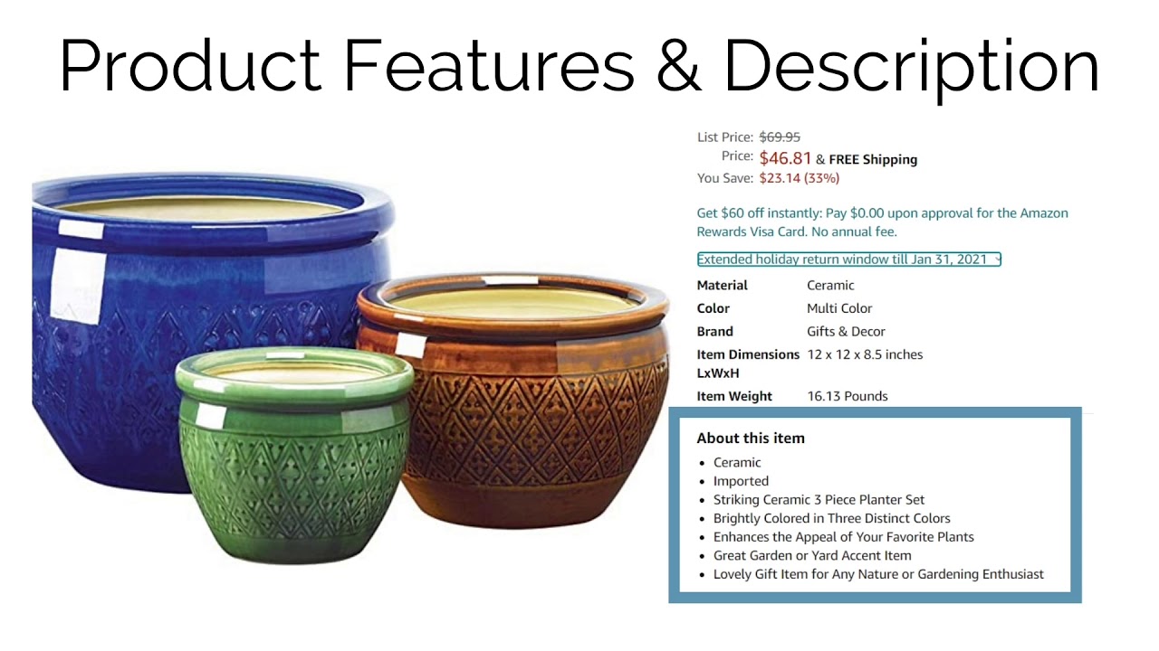Amazon Product Detail Page