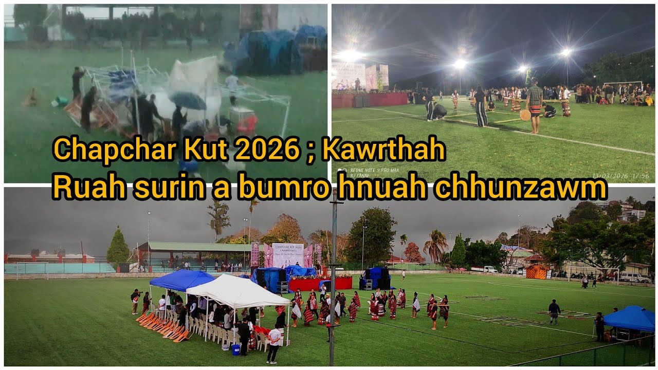 Kawrthah Chapchar Kut 2026 hmanna ruah surin a bumro