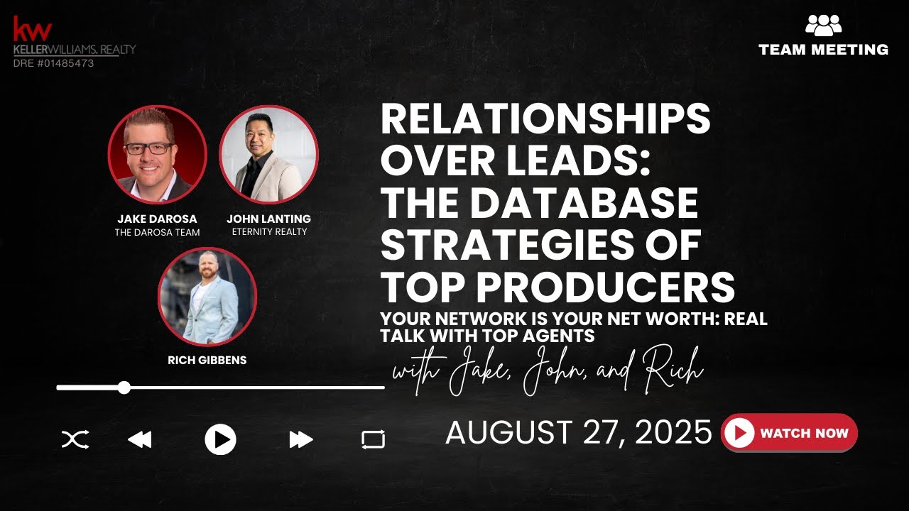 Relationships Over Leads: The Database Strategies of Top Producers