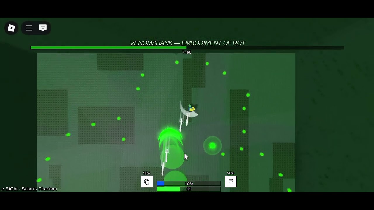 roblox bullet hell game progress #2 | venomshank