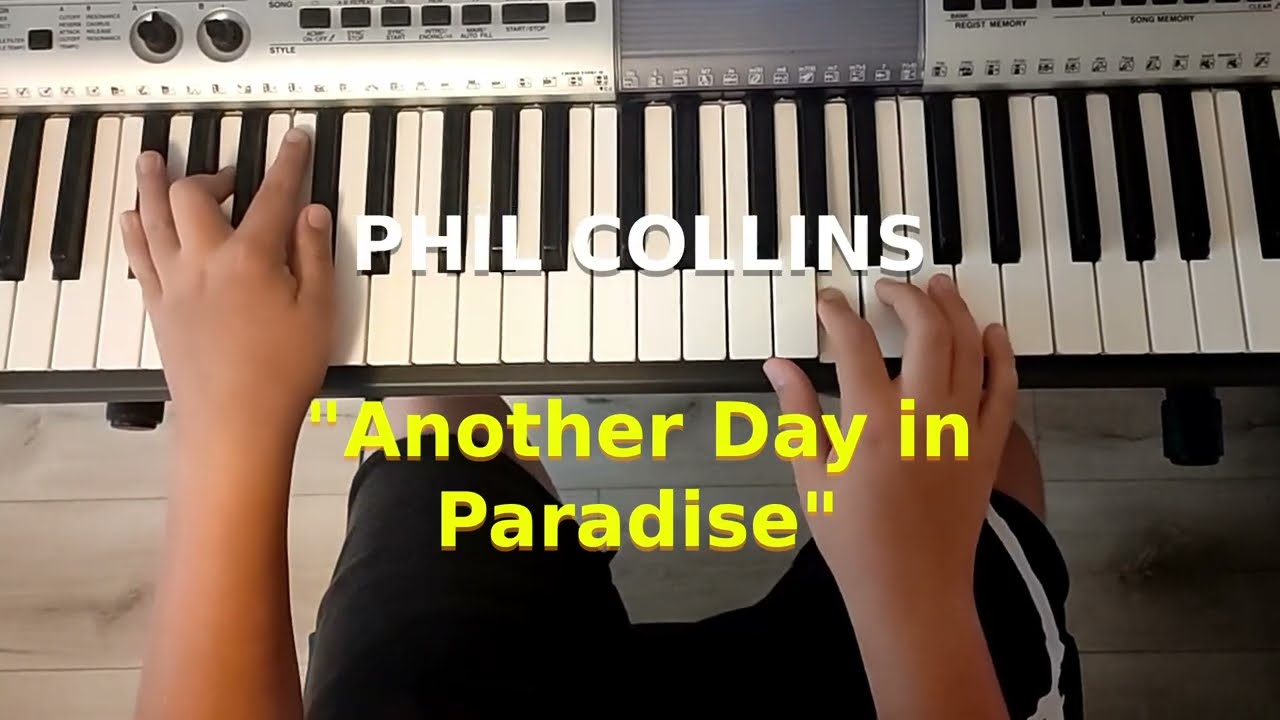 Another Day in Paradise | Phil Collins | Erni Keyboard
