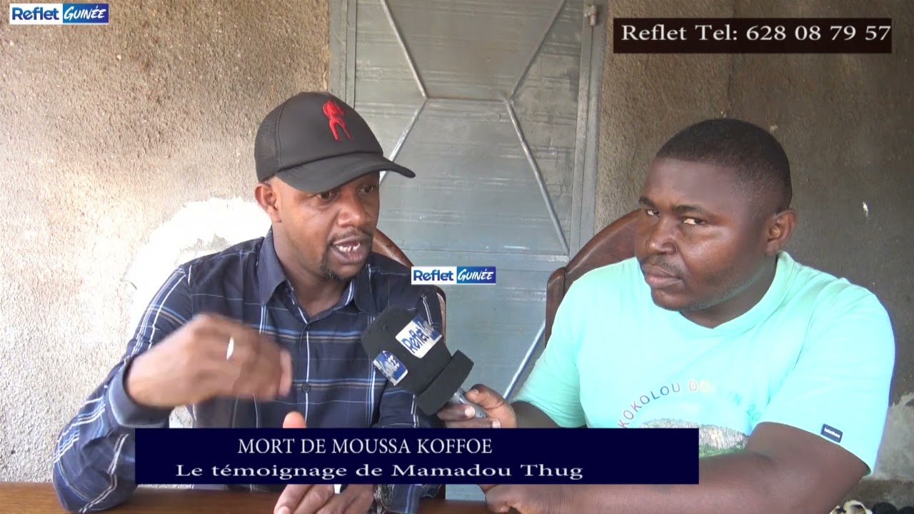 Décès de Moussa Koffoé: Mamadou Thug verse des larmes en pleine interview