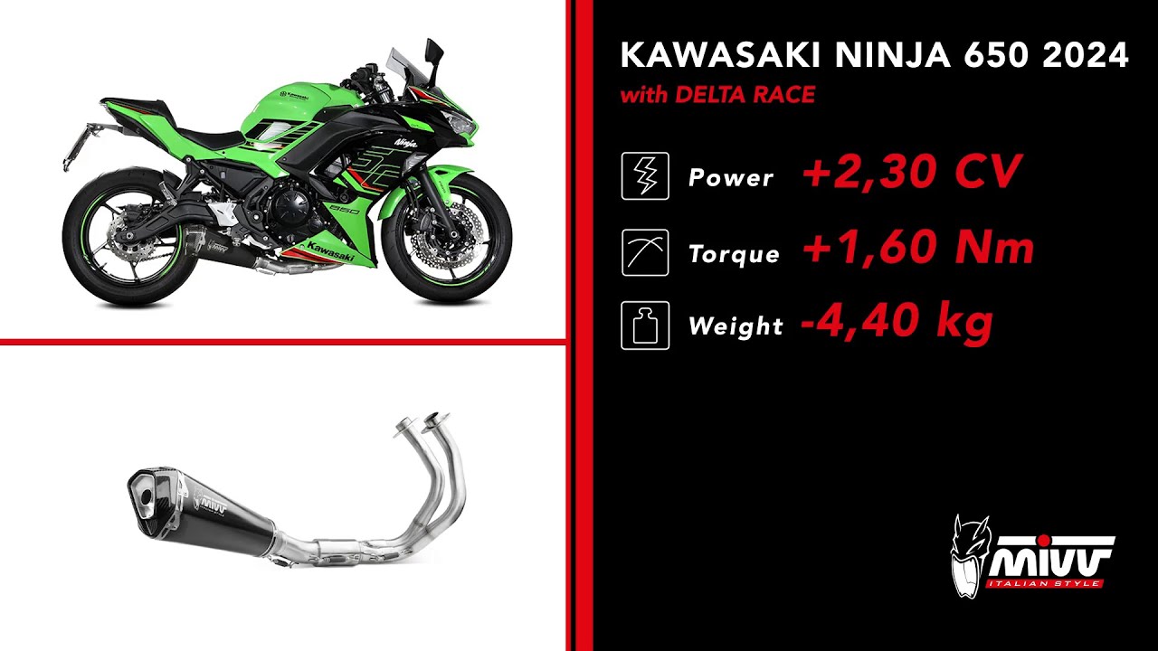 KAWASAKI NINJA 650 2024 - MIVV DELTA RACE