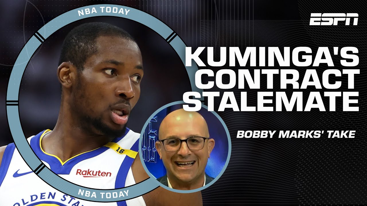 Jonathan Kuminga's agent is 'prepared to take $8M qualifying offer' 👀 - Bobby Marks | NBA Today