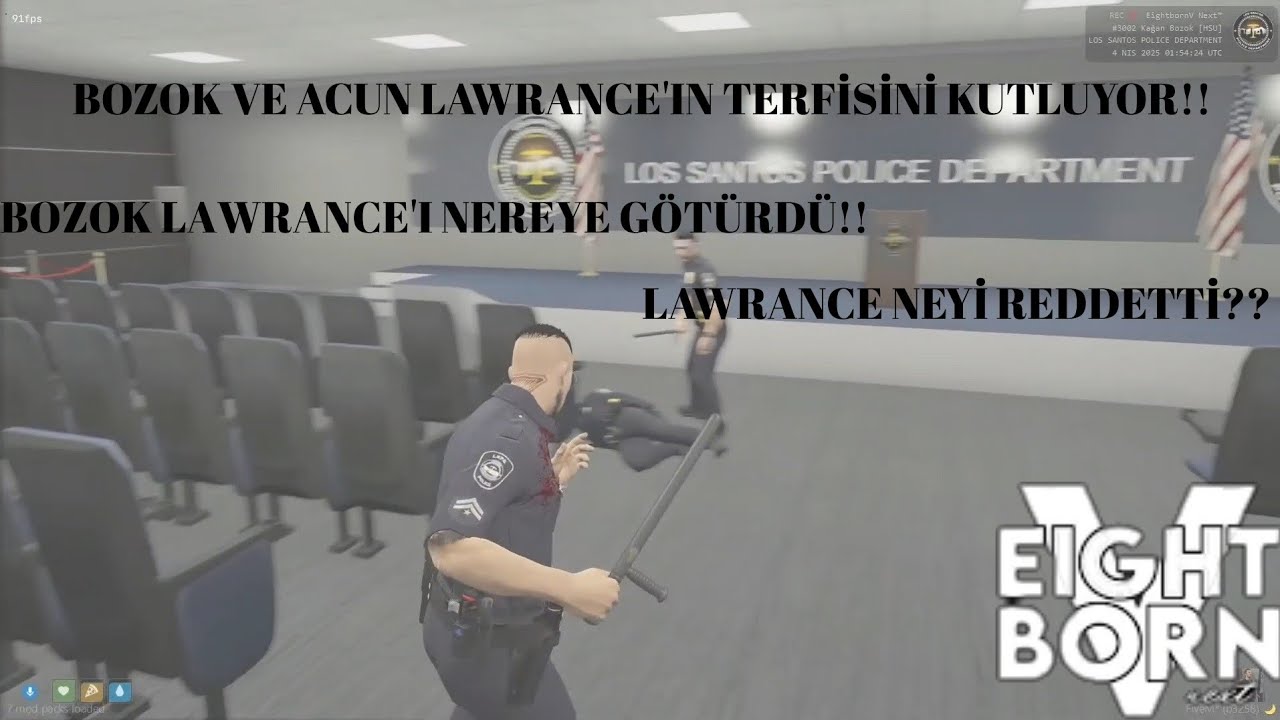 -EightbornV-BOZOK VE ACUN LAWRANCE'I JOPLA KUTLUYOR!!BOZOK'UN LAWRANCE'A TERFİ HEDİYESİ NE??