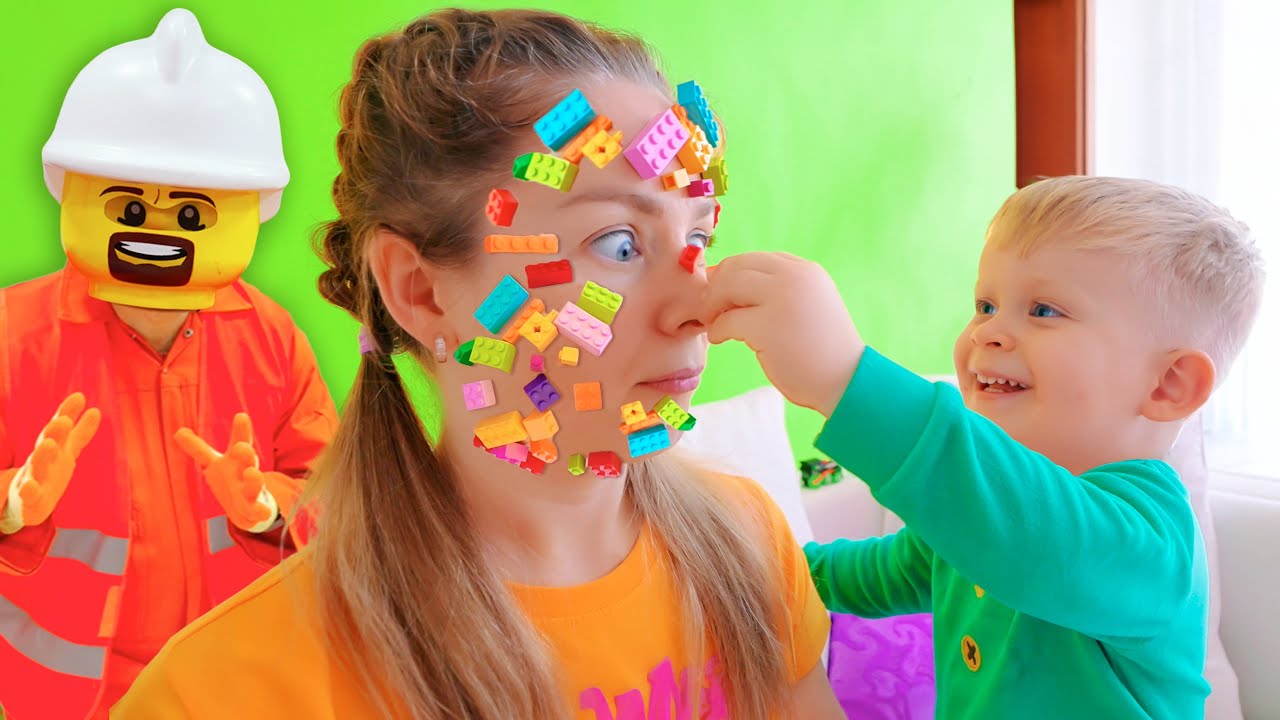 ألعاب تلتصق بوجه أمي وقصص مضحكة أخرى