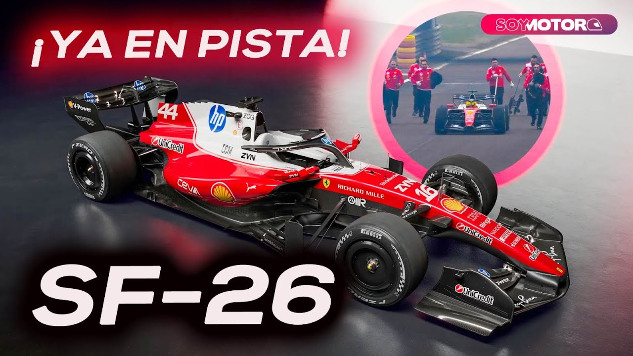Presentado el Ferrari SF-26... ¡y se queda parado en Fiorano! | SoyMotor.com