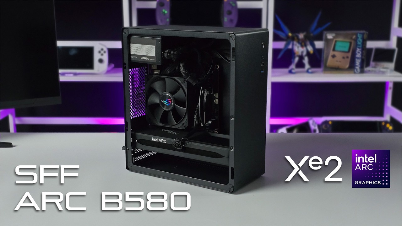 We Built A SFF Intel ARC B580 Gaming PC, Small but POWERFUL!