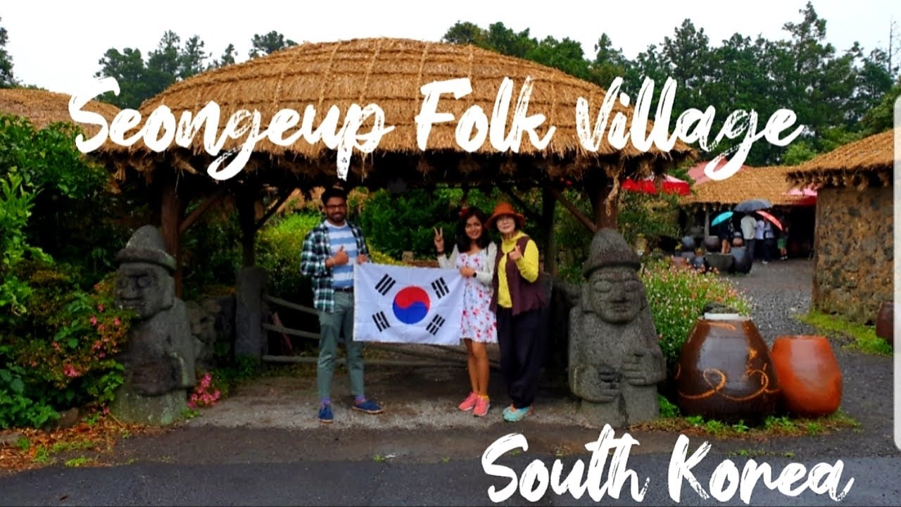 Seongeup Folk Village-কোরিয়ার গ্রাম | JEJU ISLAND,SOUTH KOREA Travel Vlog대한민국 -Episode1