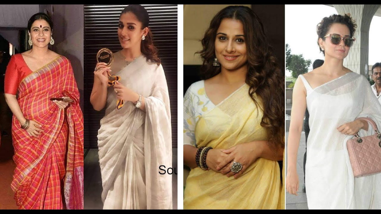 Top Linen Saree Styles Celebrities Rocked! Grab Your Style Tip Now!