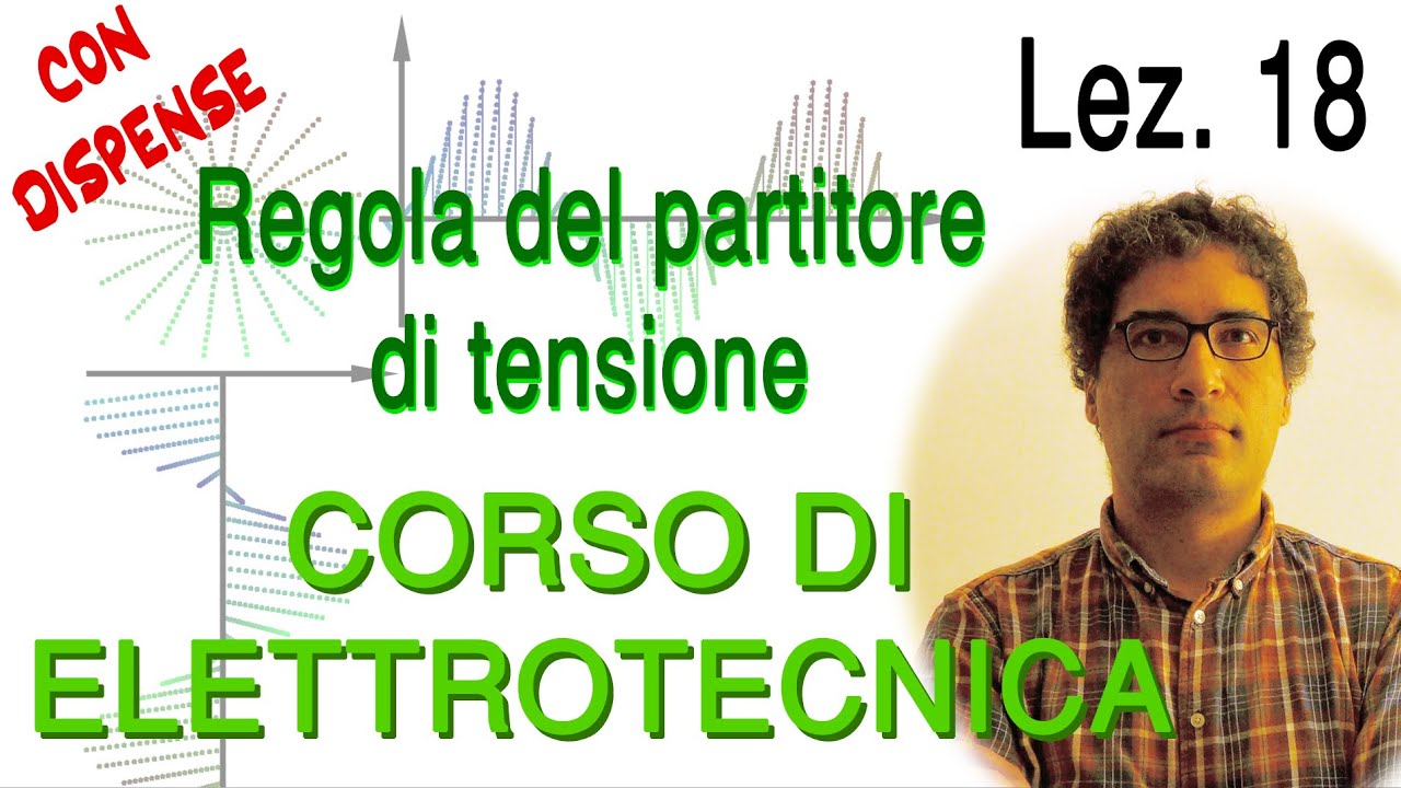 Lez. 18 Il partitore di tensione; esercizio svolto – commenta per chiarimenti!