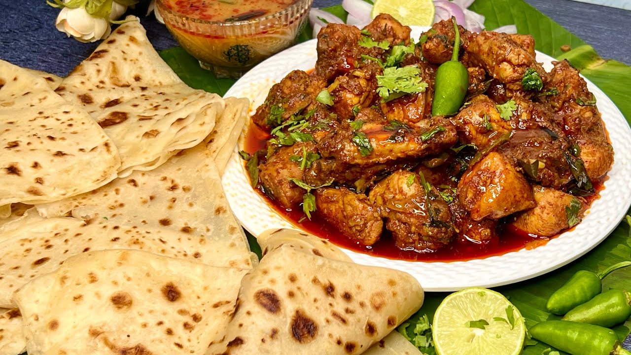 Sunday Brunch - GOLDEN CHICKEN FRY With MILKY COTTONY SOFT PARATHA - Super Delicious Meal A Must Try