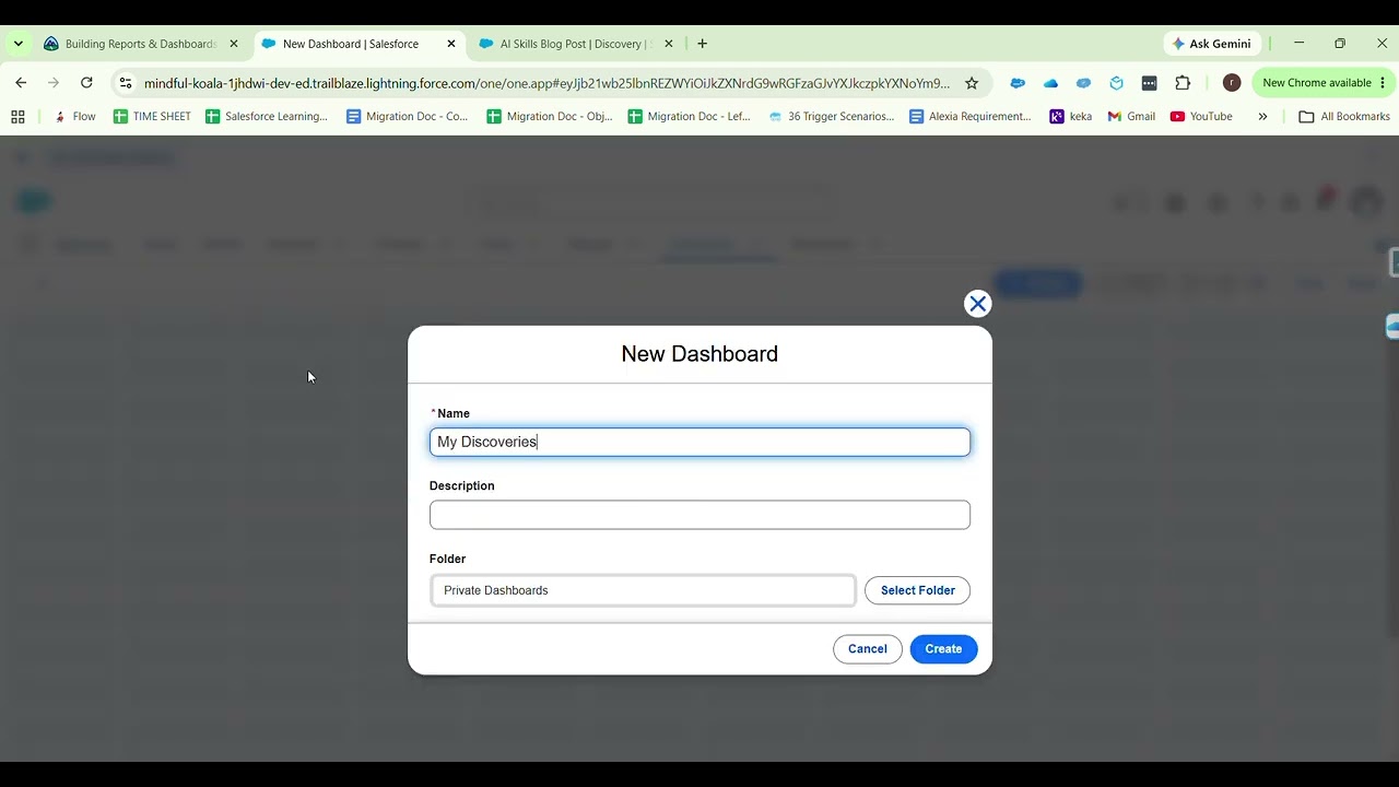 Build an App to Track Your Trailblazer Journey | Create Reports, Charts & Dashboard Solution 2026