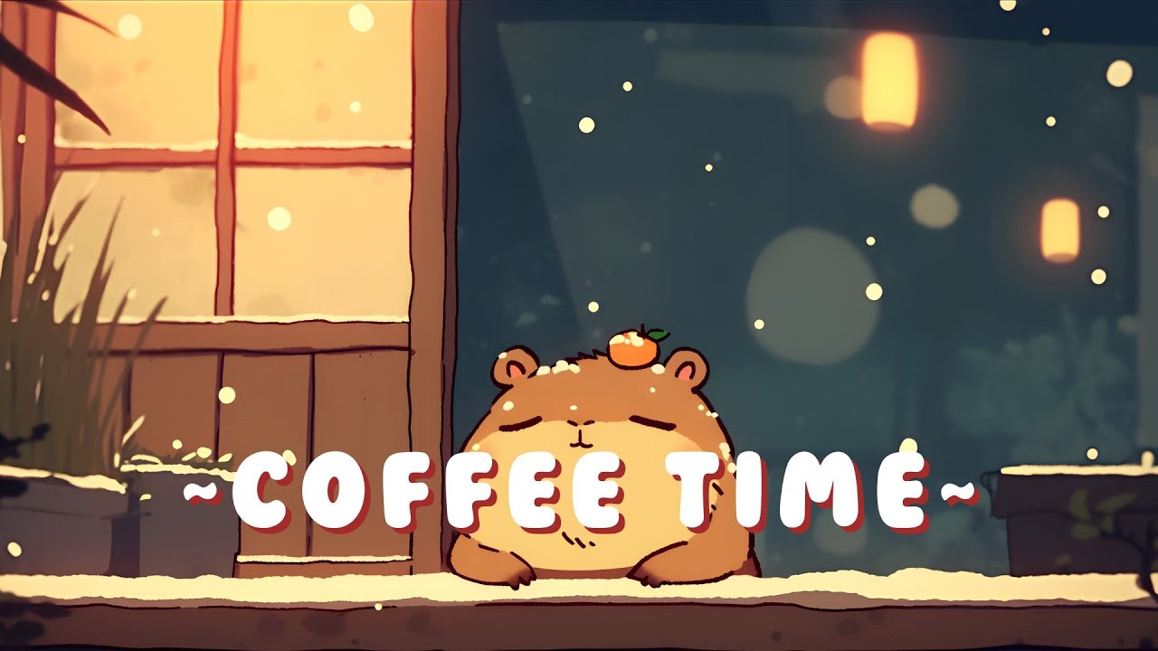 Capybara Lofi Zone - Peaceful Beats for Studying & Relaxing ~ Cozy Times ~ 🦫 🍵 ✨