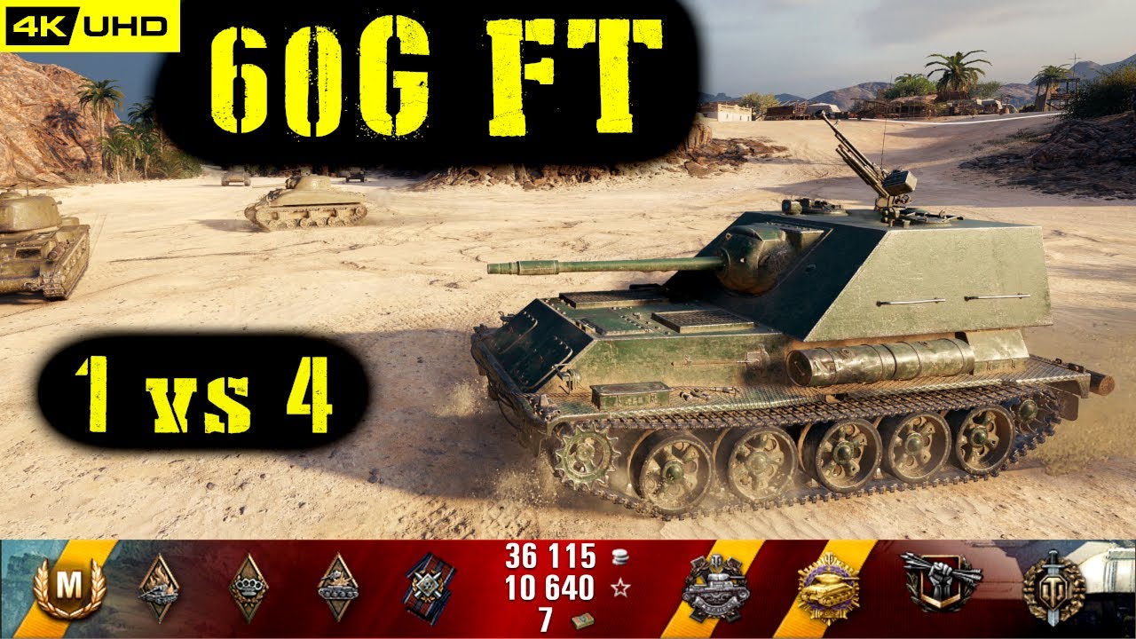 World of Tanks 60G FT Replay - 10 Kills 1.8K DMG(Patch 1.6.1)