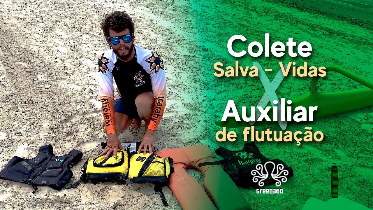 Colete Salva - Vidas X Auxiliar de Flutuação | Green 360