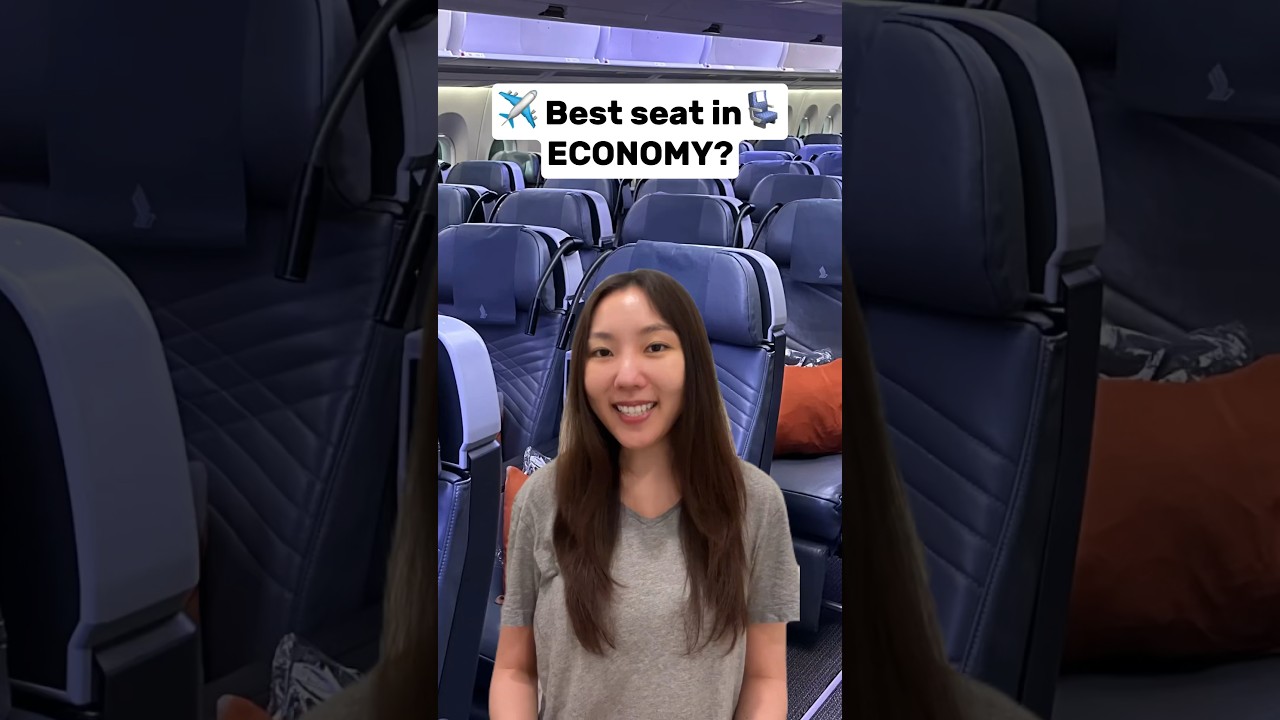 Obliczanie najlepszego miejsca w klasie ekonomicznej w samolocie&zwj;✈️