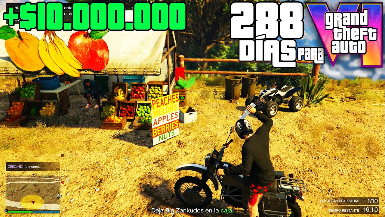 El Mejor Negocio de GTA 5 Online! Tenemos 10 Millones - Faltan 288 Días para GTA 6