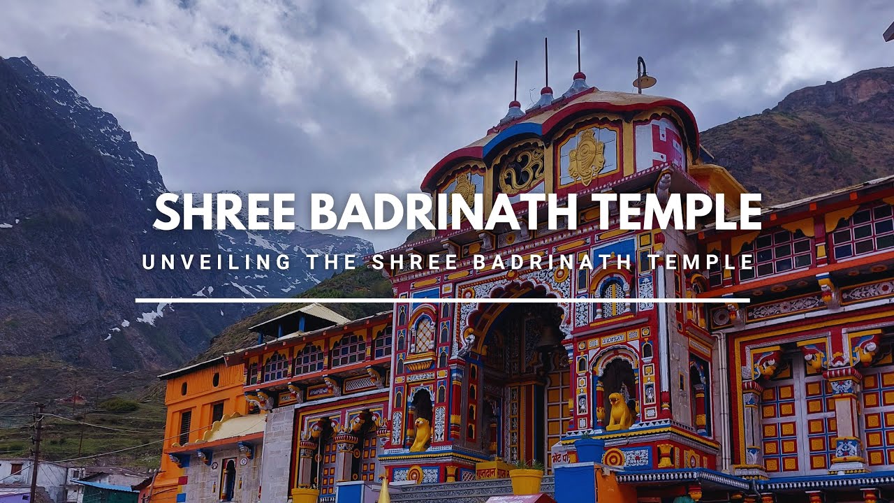Shree Badrinath Temple, Badrinath, Uttarakhand #indianotravel