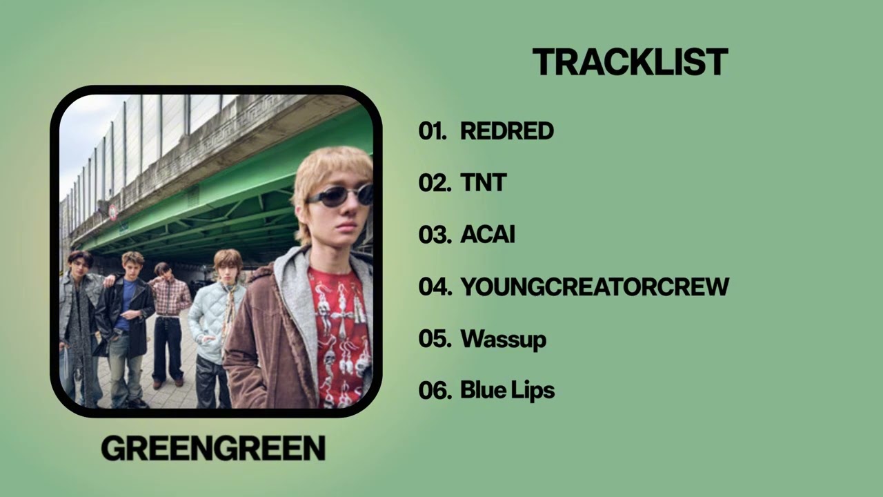 CORTIS  (코르티스)  - GREENGREEN [Full album]