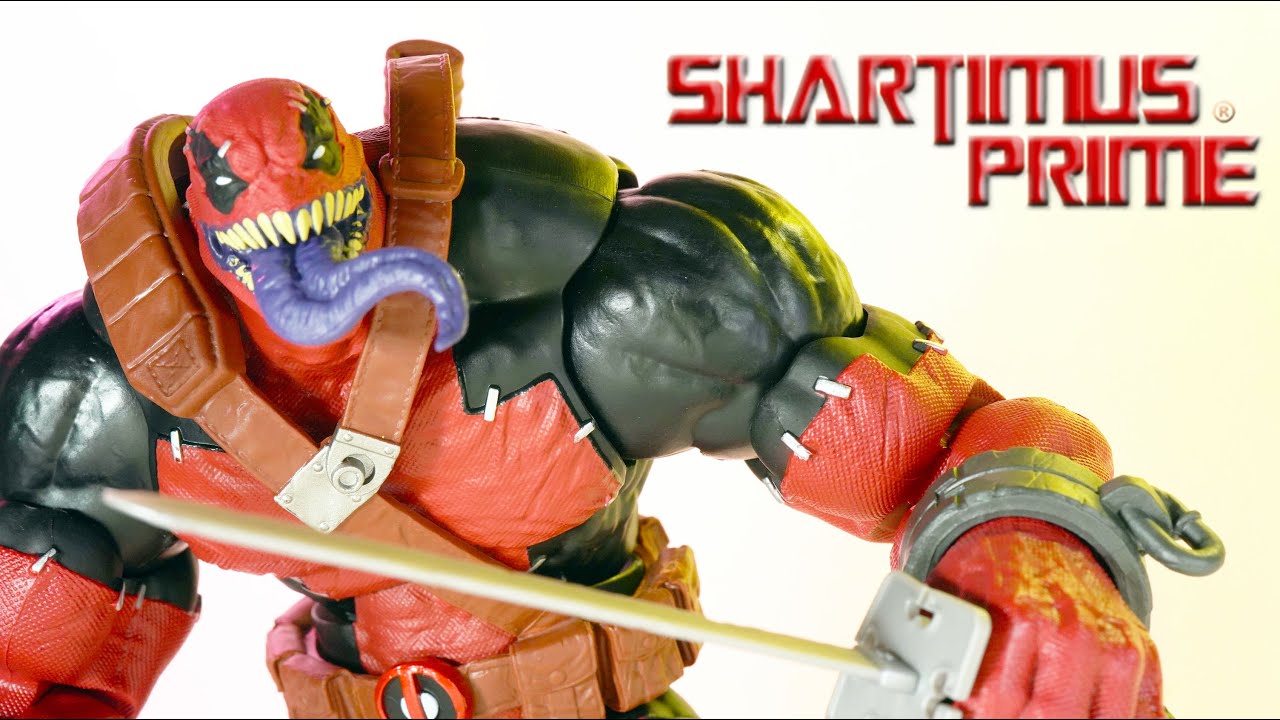 Marvel Legends VenomPool BAF Build A Figure Deadpool Venom Video Game Hasbro Action Figure Review
