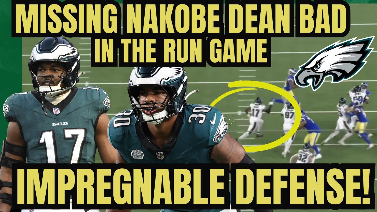 Исследование Philadelphia Eagles: Накобе Дину ЯВНО не хватает поддержки команды Run! | Джихад + Д...