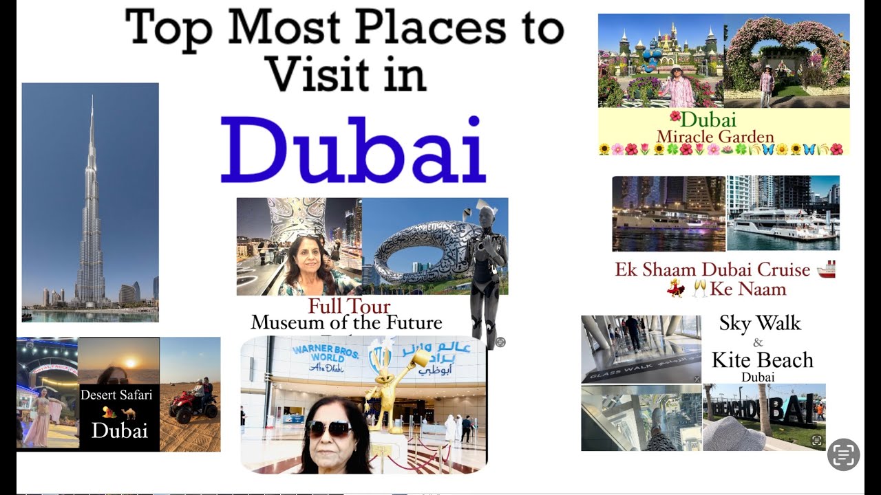 Top Places To Visit in Dubai| |Top Best places to see in Dubai| दुबई जा रहे हो तो ये सब ज़रूर देखना