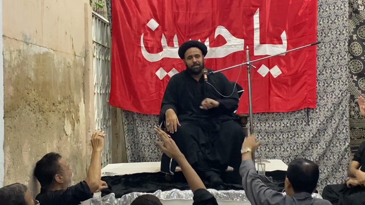 25  Muharram Majils / Maulana kausar Abbas Naqvi / Hussinabad Malir