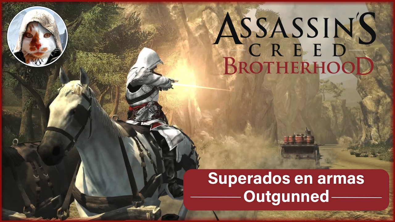 AC Brotherhood - Sigilo, parkour, sin Hud, 100% Sincro - Superados en armas