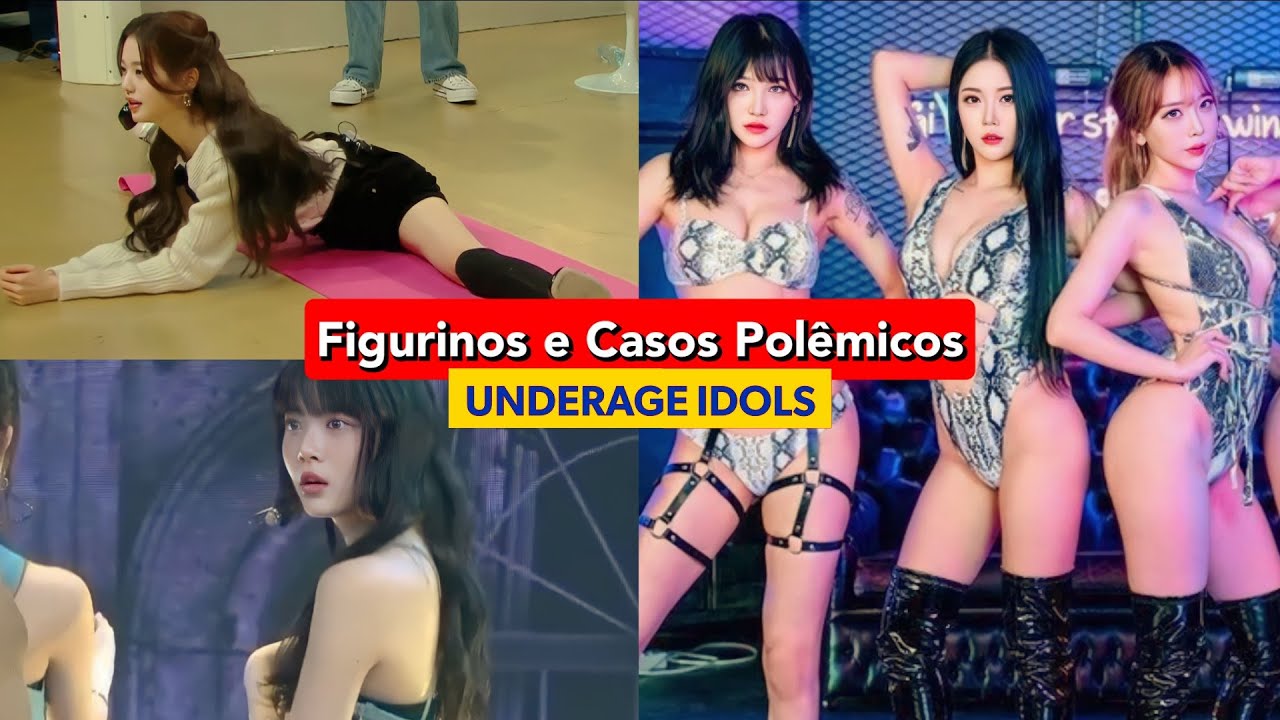 Figurinos POLÊMICOS E Casos ABSURDOS De Idols Menores De Idade No K-POP