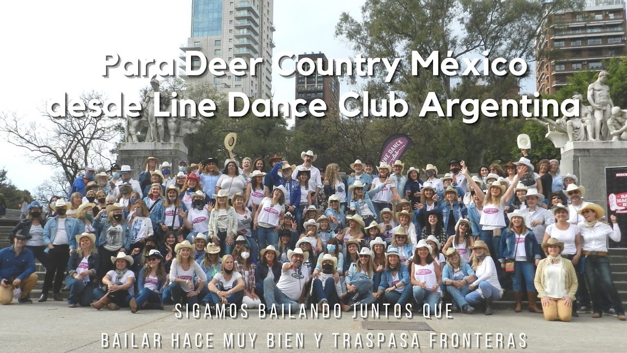Line Dance Club baila Deer Country Friends, para nuestros amigos DEER COUNTRY de MEXICO.