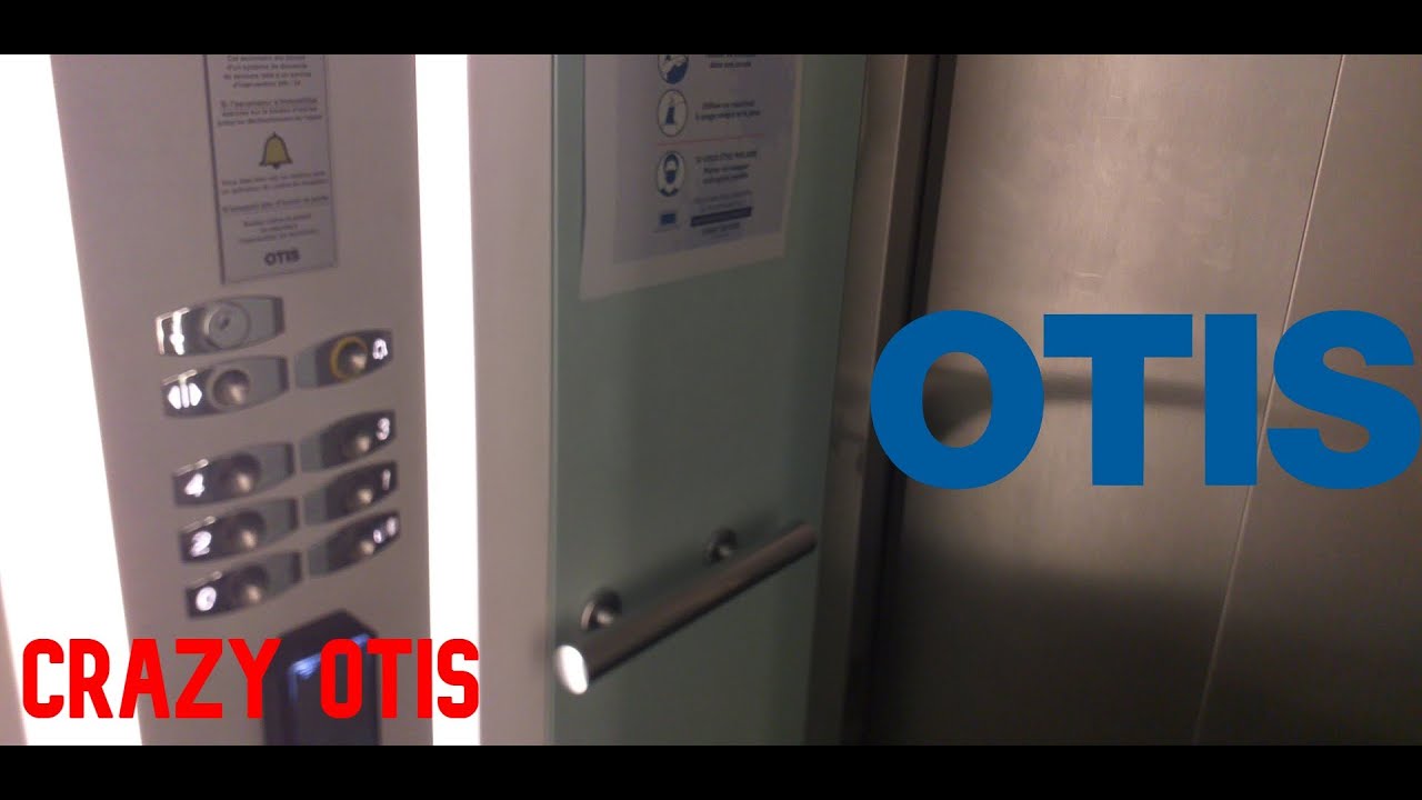 Very Nice 1999 Otis 2000E bottom-drive traction elevator @ 4 boulevard des Ardennes, Bar-le-Duc, FRA