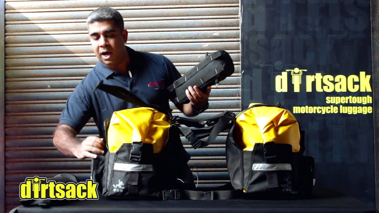 Dirtsack Frogman Saddlebags - Features - Tech Specs - How to Install