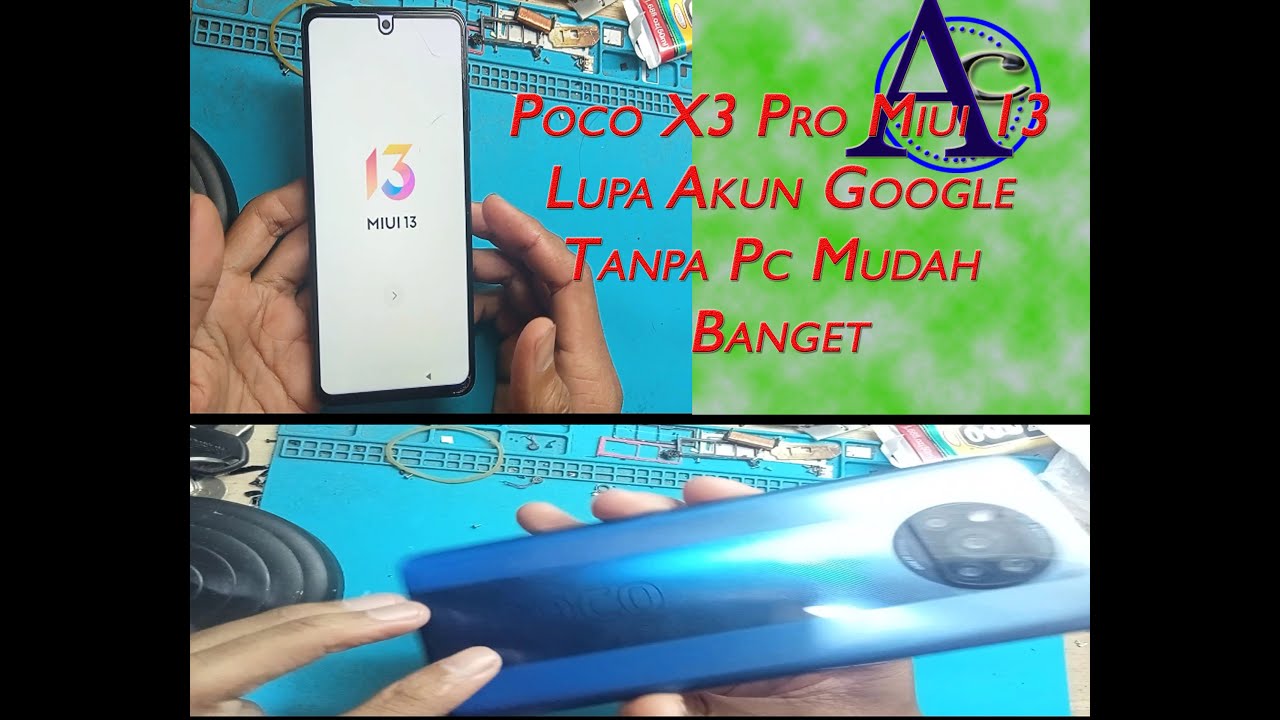Poco X3 Pro Lupa Akun Google -  bypass frp poco x3 pro MIUI 13 tanpa PC  100% berhasil/Ara Cell