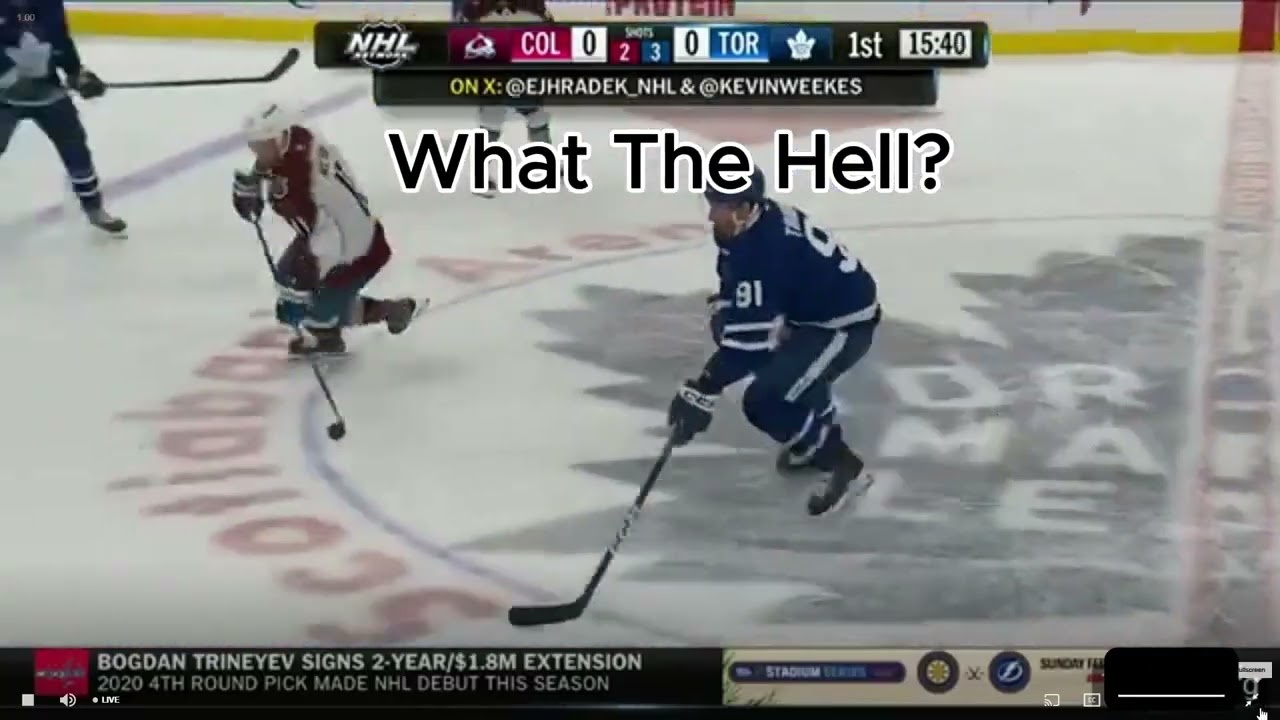 WTF??!! Creepy Audio! @NHL -Original owner