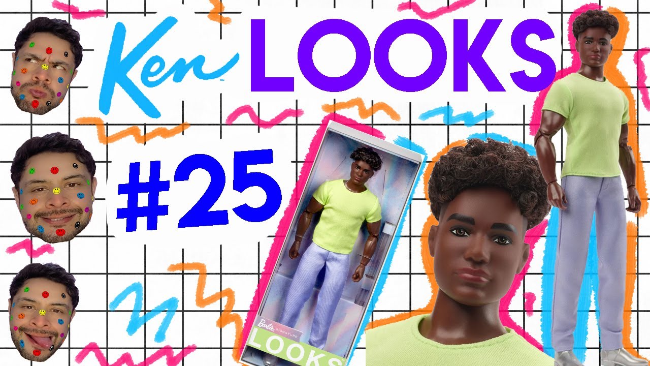 BARBIE LOOKS KEN #25 NUEVA COLECCION 2024