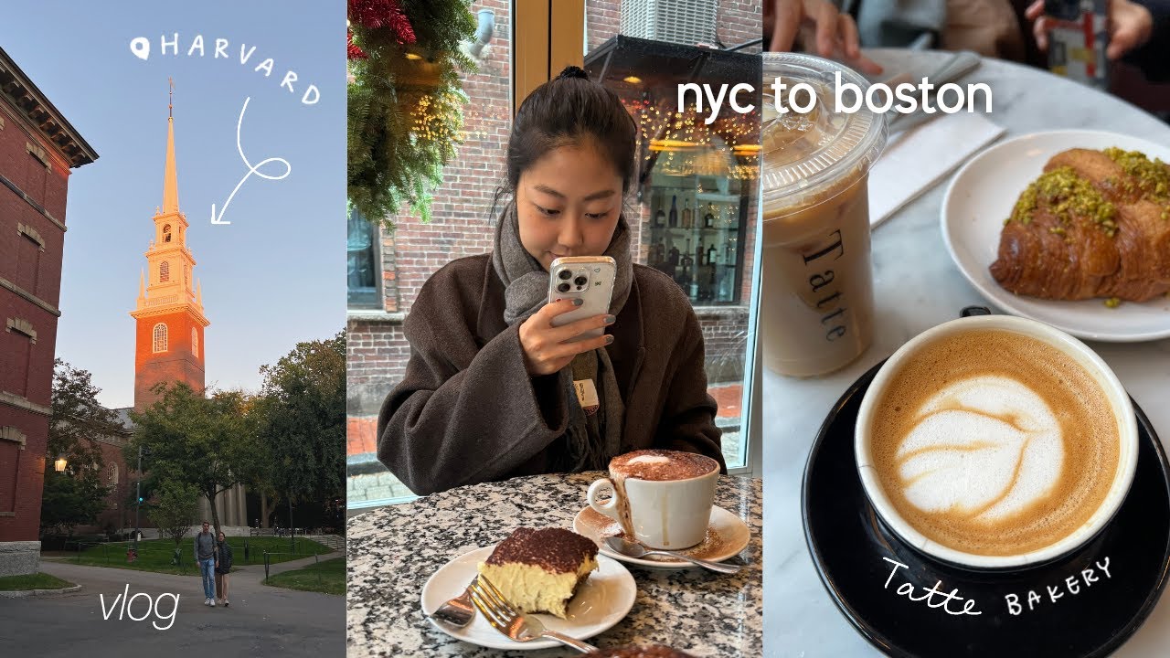 nyc to boston | harvard, tatte bakery, vintage shopping, lobster rolls, boston public library