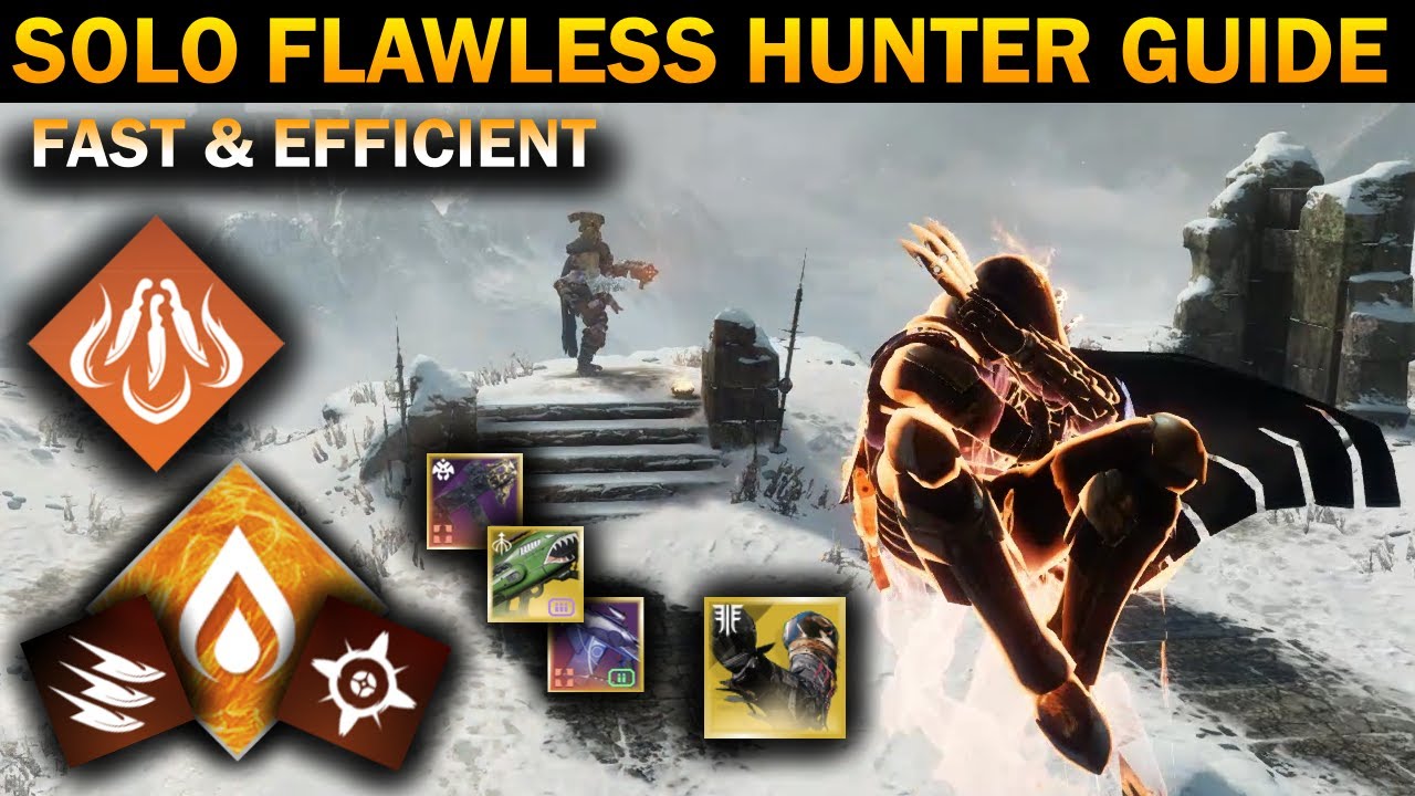 ONE OF THE EASIEST HUNTER BUILDS FOR SOLO FLAWLESS! | WARLORD'S RUIN