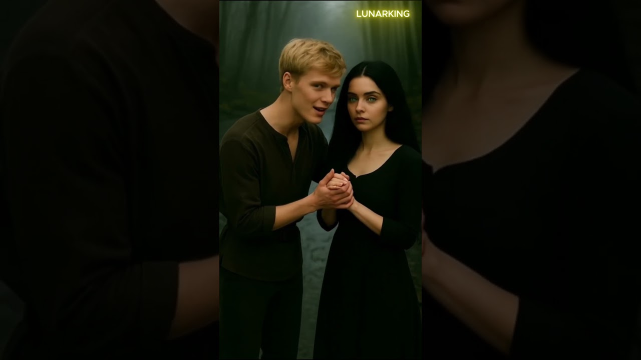 Ведьмина любовь &mdash; Пепел и поцелуй❤️Часть1#ужасы#мистика#ведьма#любовь#shorts#хоррор#деревня#страсть