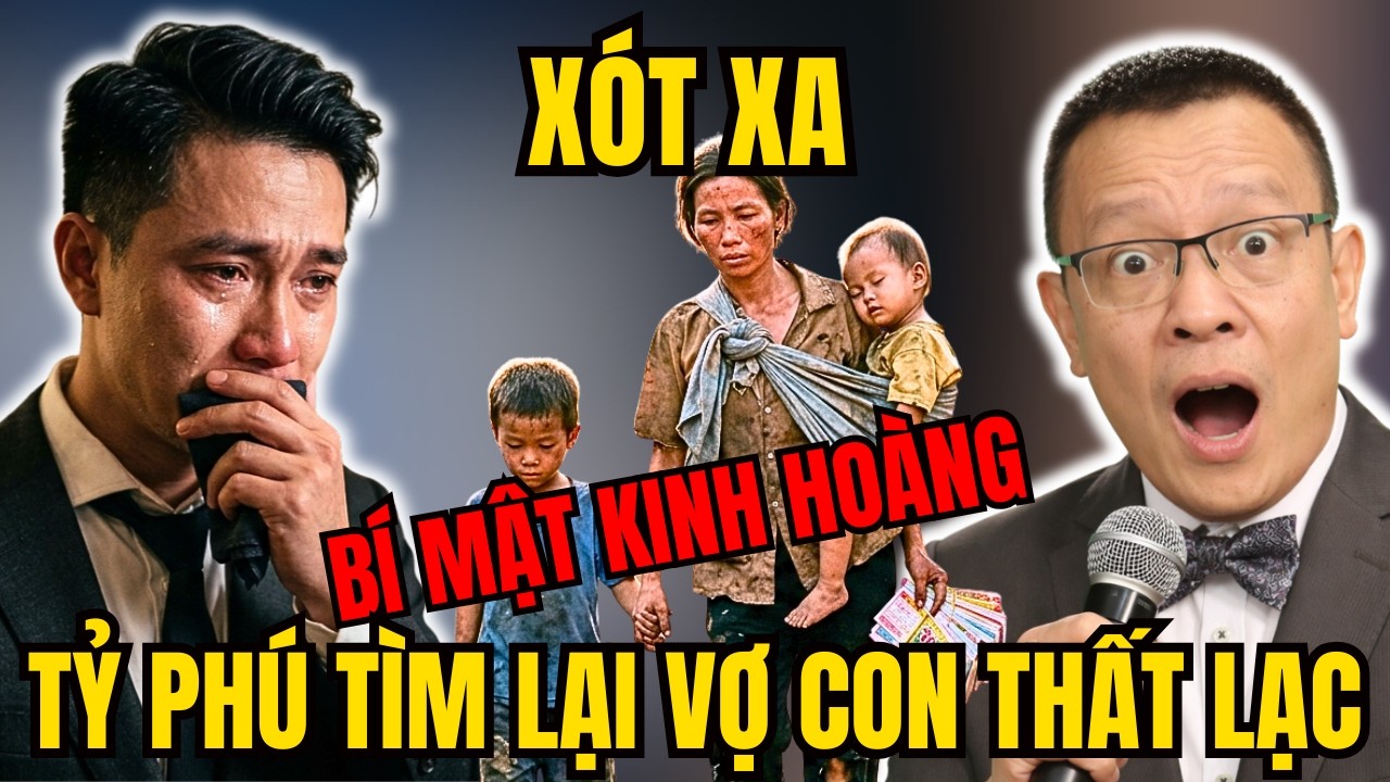 T&acirc;m Sự C&ugrave;ng S&acirc;m: Tỷ Ph&uacute; T&igrave;m Lại Vợ Sau 4 Năm, Chết Lặng Khi Thấy C&ocirc; Ấy B&aacute;n V&eacute; Số Nu&ocirc;i 2 Đứa Trẻ Con