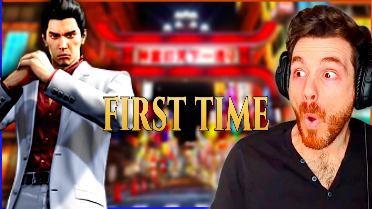 🔴This Game Is INSANE - First Time Playing Yakuza Kiwami