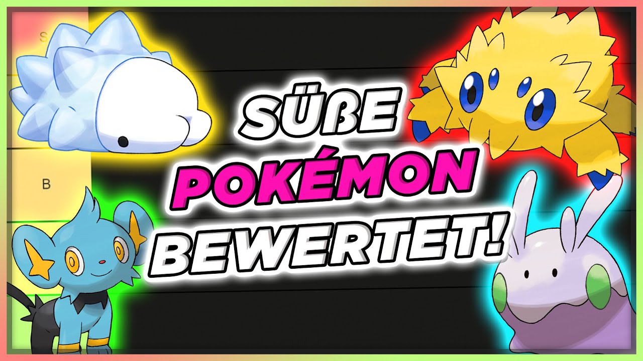 S&uuml;&szlig;e POK&Eacute;MON bewertet! | TIERLIST
