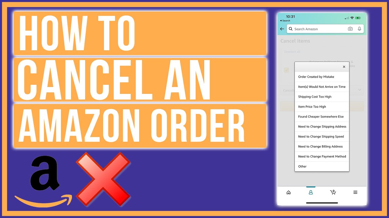 How To Cancel An Amazon Order - Full Refund