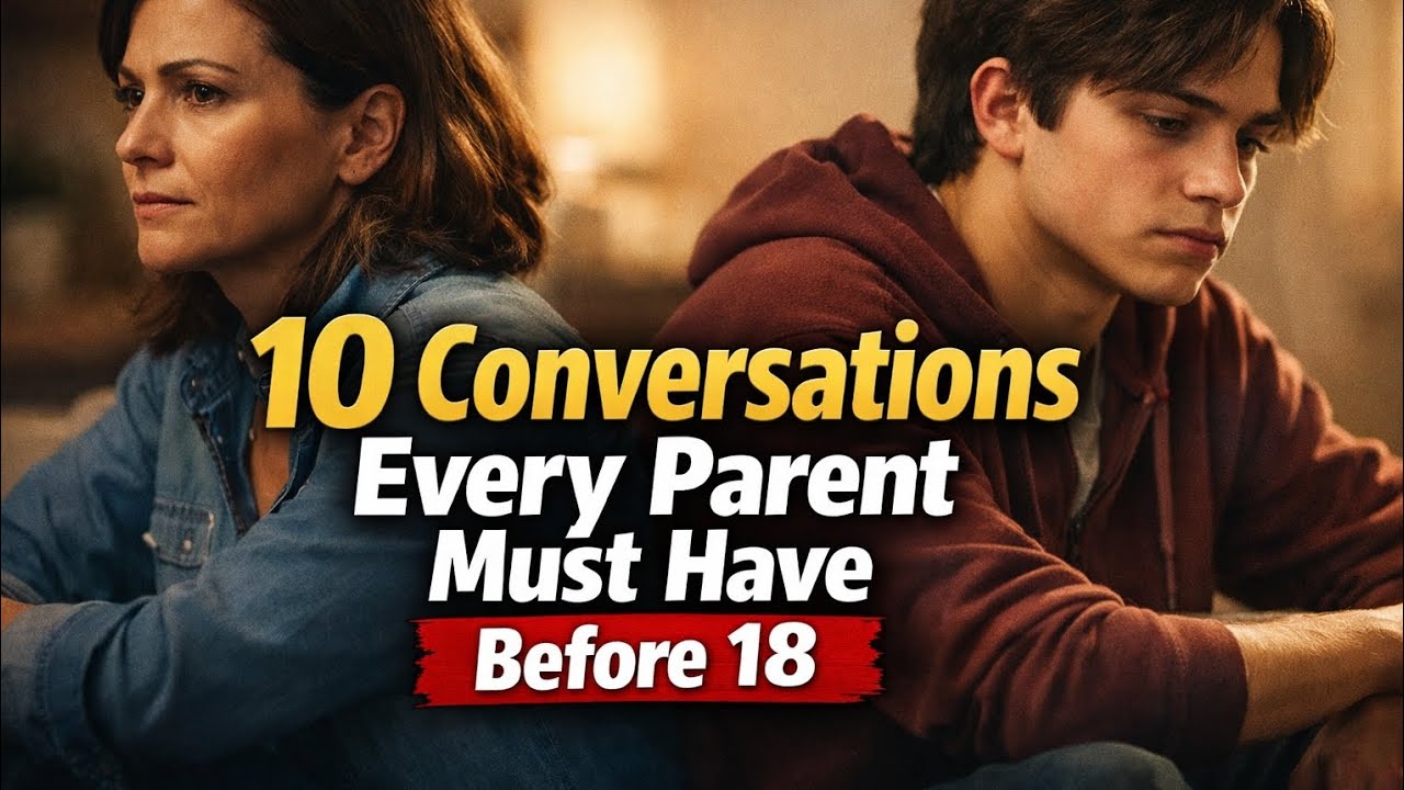 BEFORE AGE 18: 10 Conversations Every Parent Must Have With Their Teen