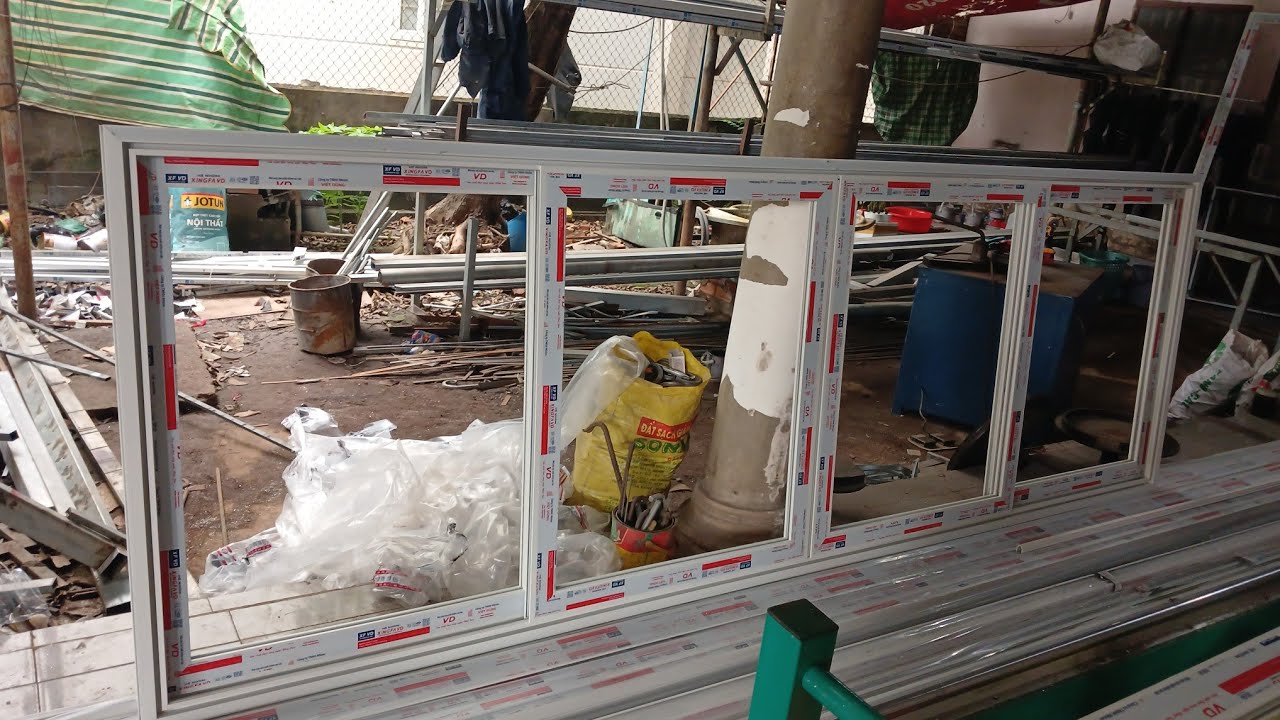 Cách ĐO TRỪ cửa sổ LÙA 4 cánh xingfa hệ 55 (cho anh em mới vào nghề tham khảo)ptvl tập 131